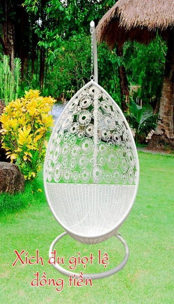Ghế xích đu giọt lệ đồng tiền KH08